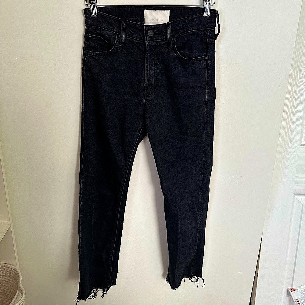 Mother Superior “The Scrappy Cuff Ankle Fray” Jeans